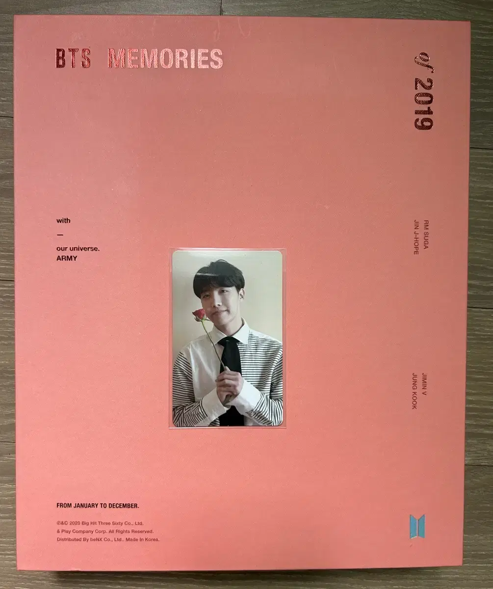 BTS bangtan 2019 Memories sell (including J-Hope photocard )