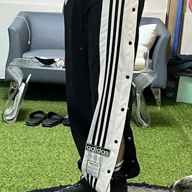 아디다스 아디브레이크 조거팬츠 블랙 Adidas