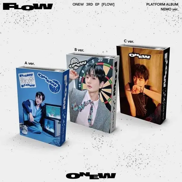 Shinee onew FLOW FLOW Square version album ABC