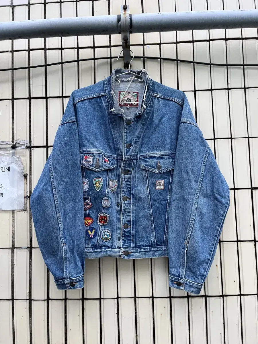 Avy Rex Cowboy Waffen Vintage Denim Jacket