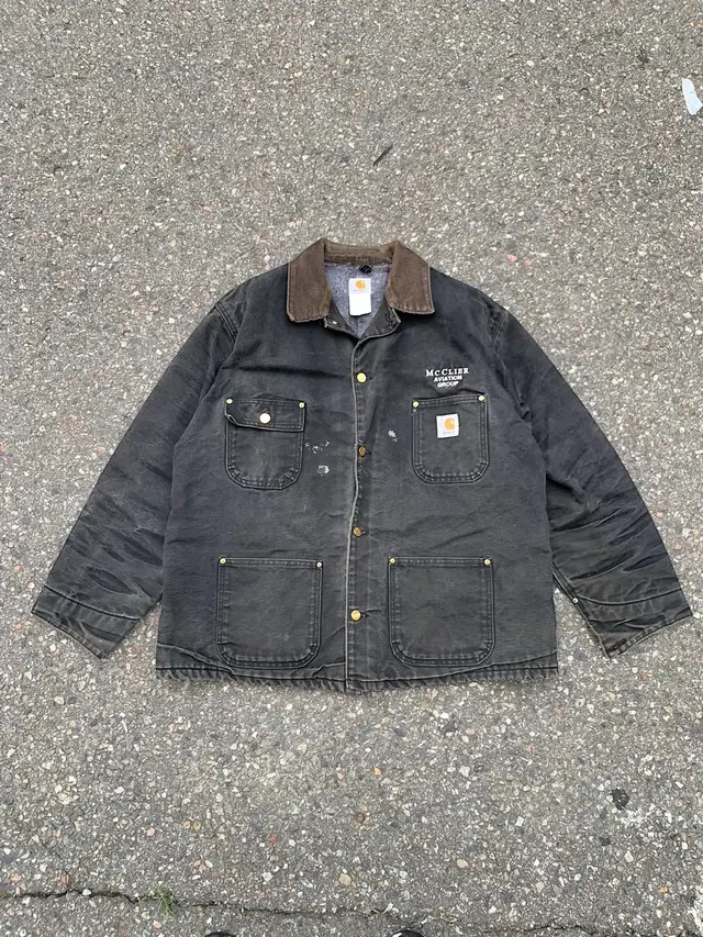 [XL~] 칼하트 C01 BLK jacket