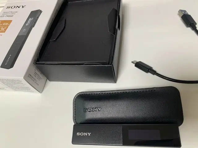 소니 tx660 녹음기 보이스레코더