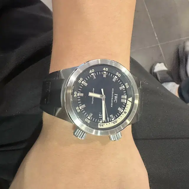 Iwc 아쿠아타이머 1000 시계