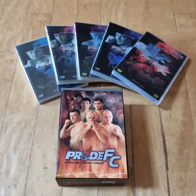 PRIDE FC(프라이드 FC) DVD 세트 판매합니다~