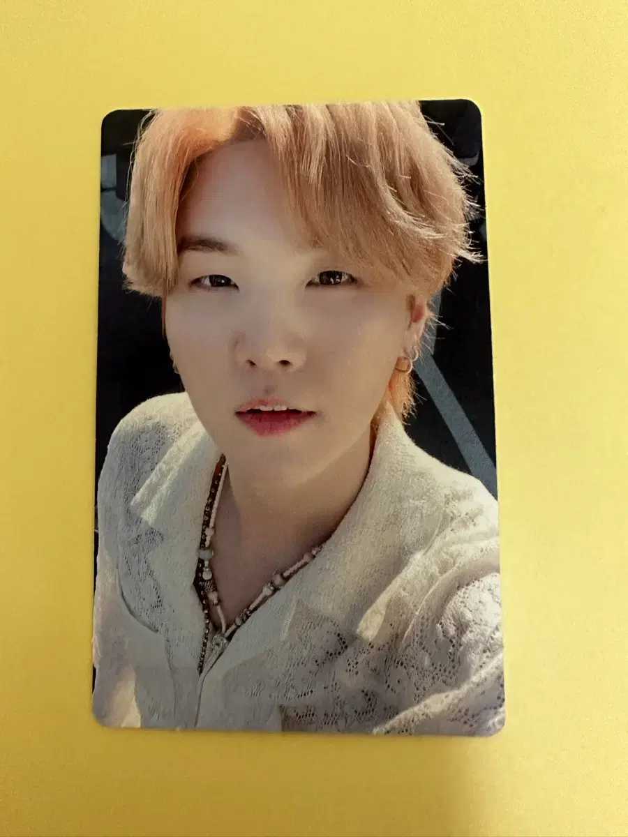 bangtan memories2021 suga yoon photocard bts memories Suga