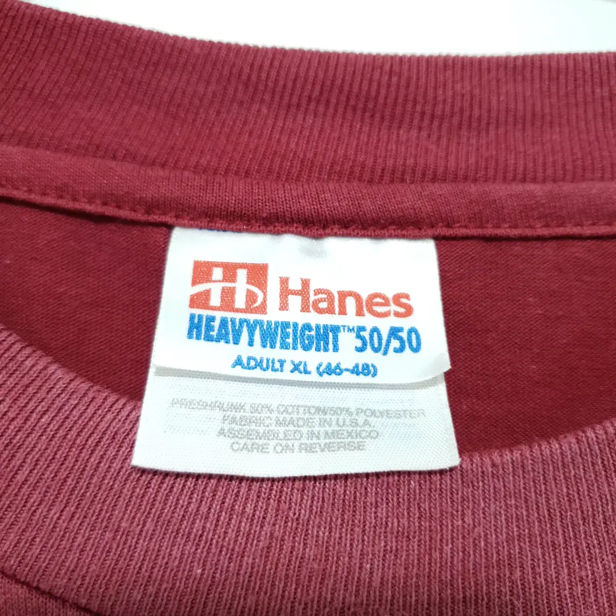 HANES 헤인즈 빈티지 반팔 XL_i2682