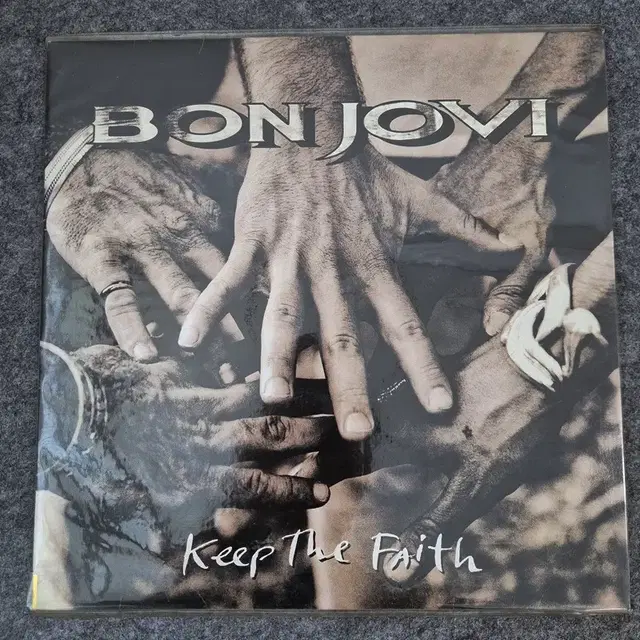 본조비 Bon Jovi Keep The Faith LP