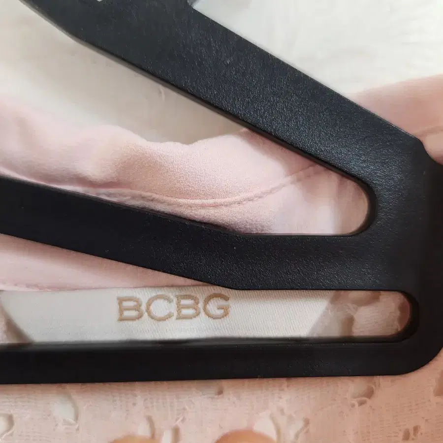 (55사이즈)BCBG 비씨비지 연핑크 레이스 원피스