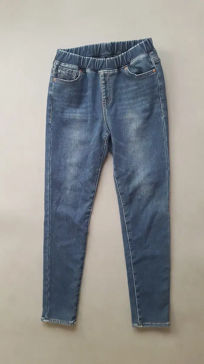 [L] Jambang Brushed Banded Spandex Jeans