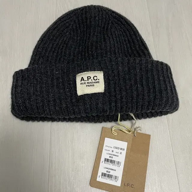 APC 아페쎄 비니 James Knit Hat 새상품