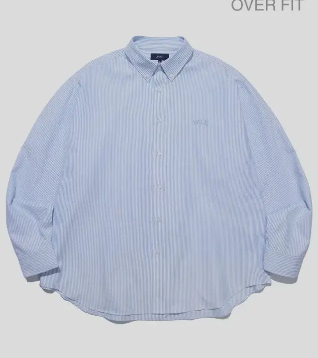 예일 OXFORD SMALL ARCH BIG SHIRT BLUE 셔츠