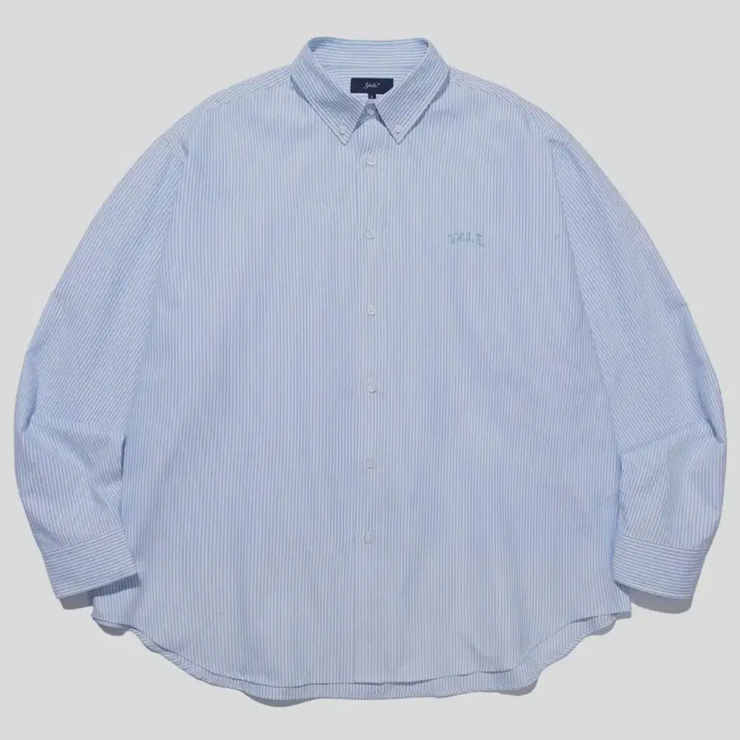 예일 OXFORD SMALL ARCH BIG SHIRT BLUE 셔츠