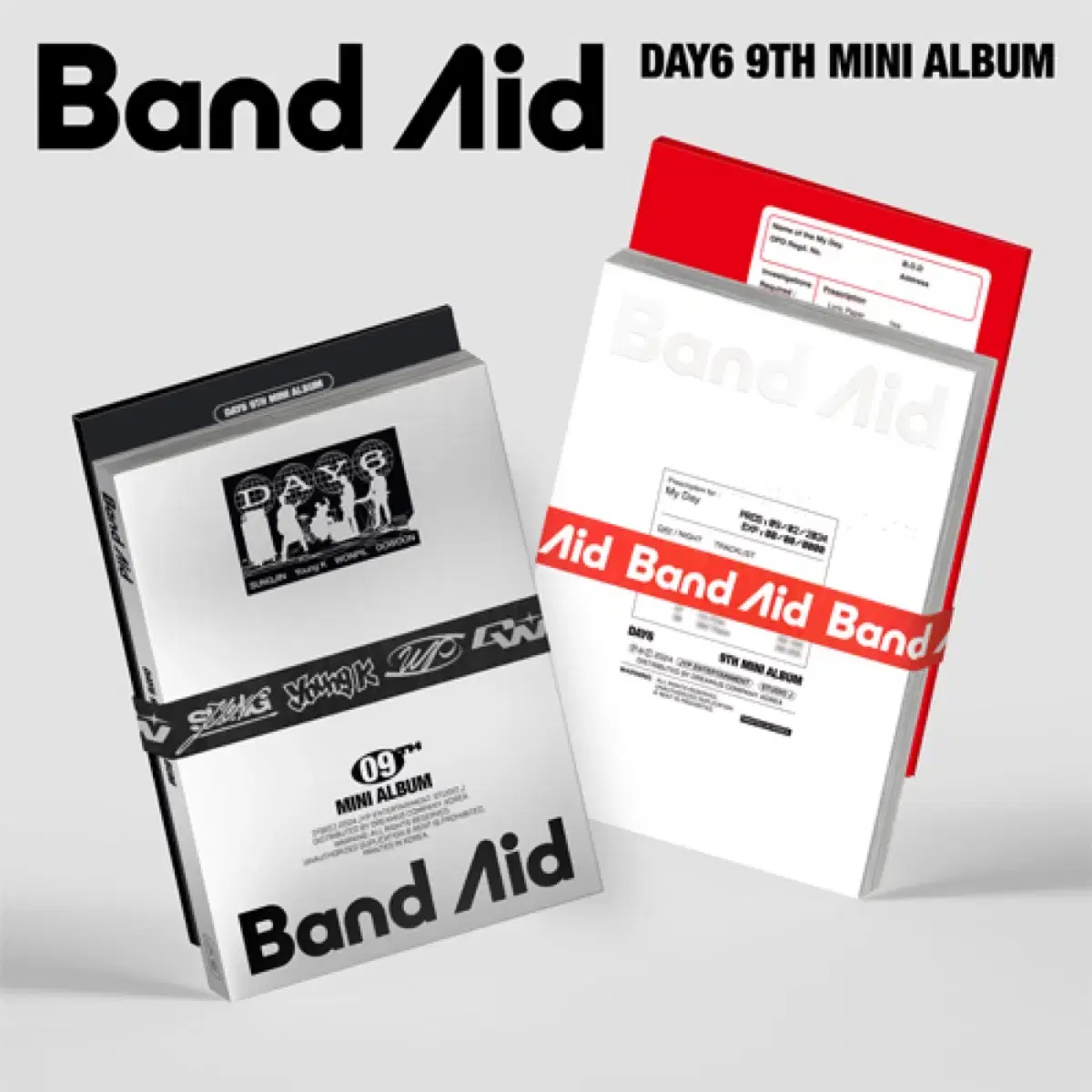 데이식스 Band Aid 미개봉 앨범