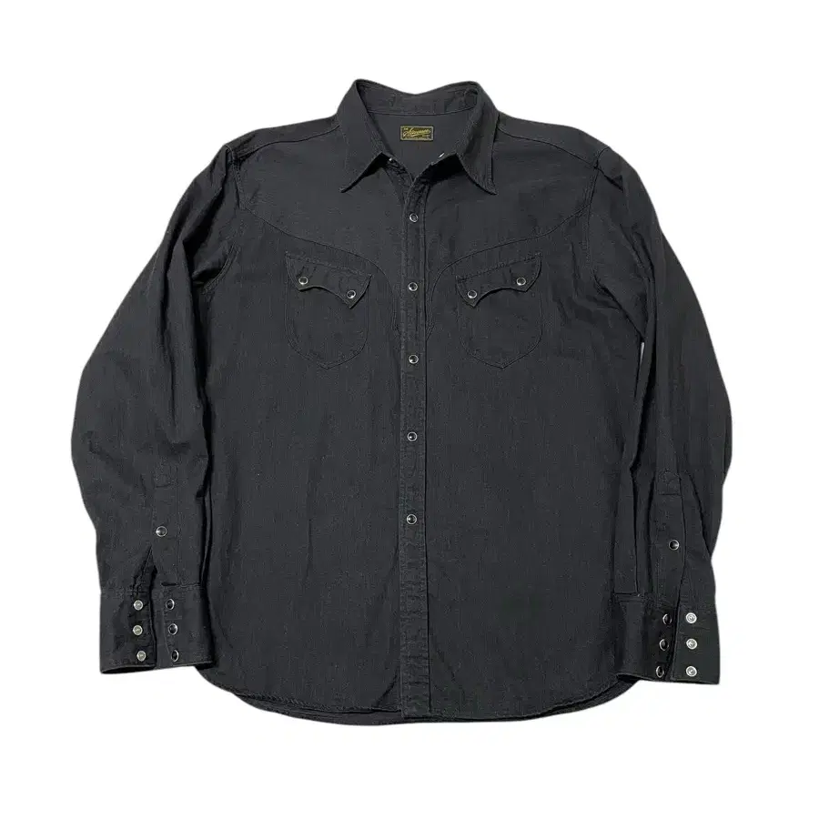 스티븐슨 오버롤 Cody Western Shirts Black XL