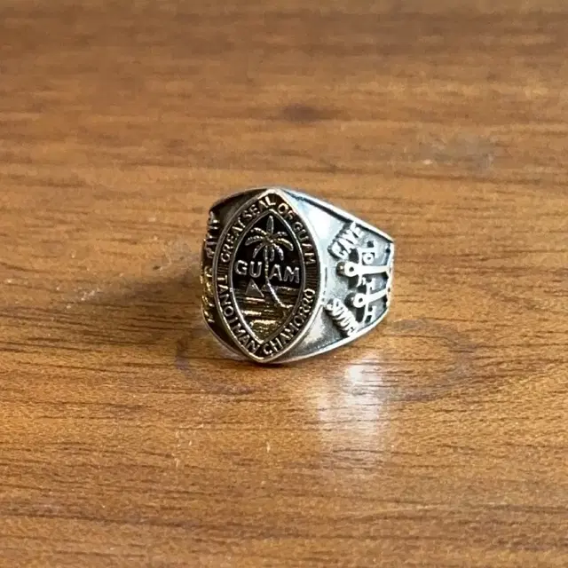 GUAM Silver 925 Vintage Ring