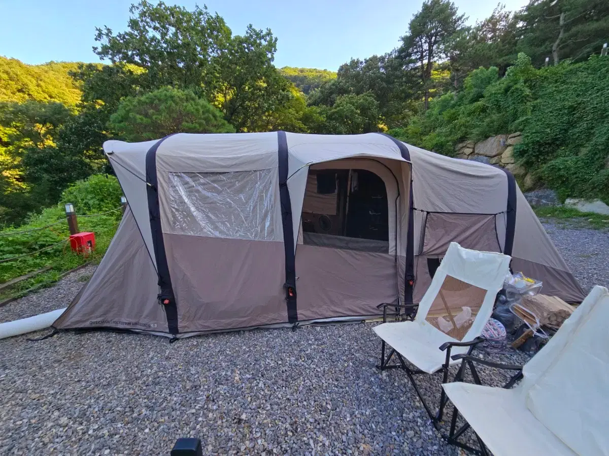 데카트론 폴리코튼 6.3 에어텐트+전실카페트 세트 판매합니다. | 브랜드 중고거래 플랫폼, 번개장터