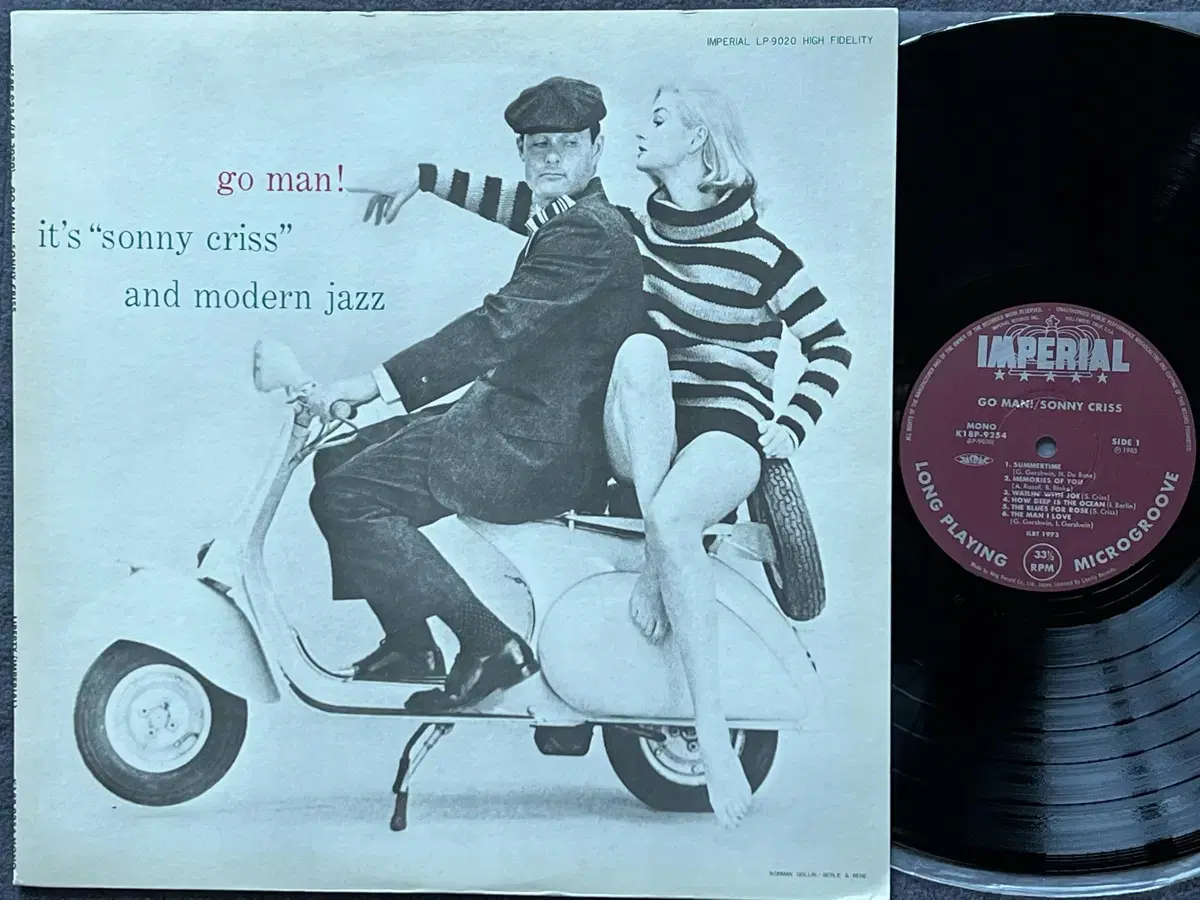 LP : Sonny Criss - Go Man !