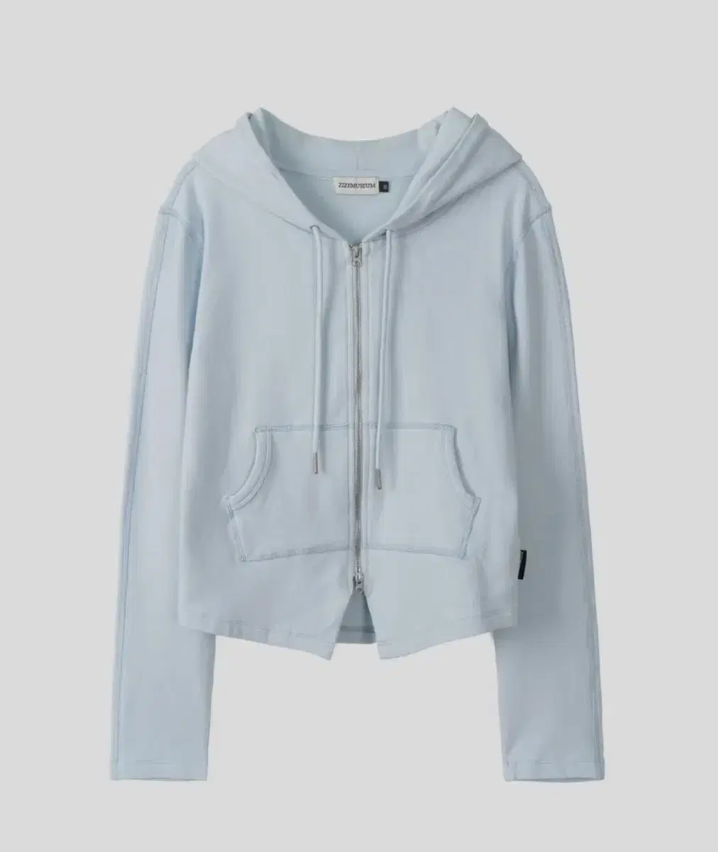 [새상품] 지제뮤지엄 BASIC SLIM ZIP-UP HOODIE