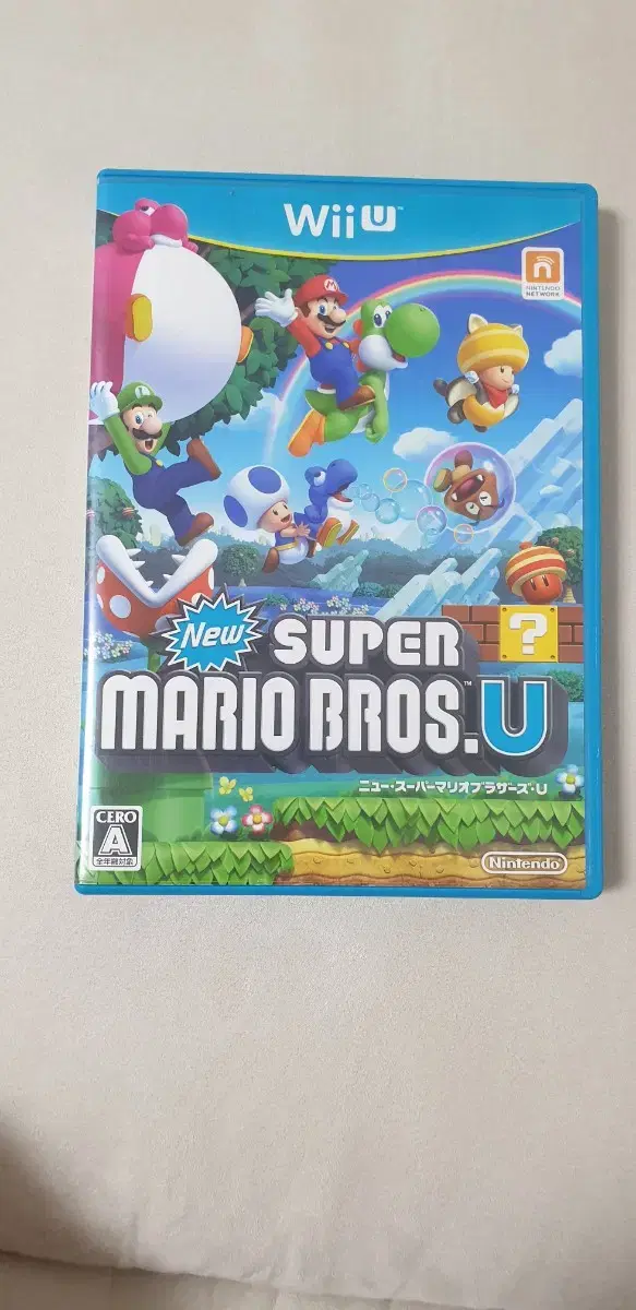 닌텐도 Wii U 뉴 슈퍼 마리오 BROS.U 일본판