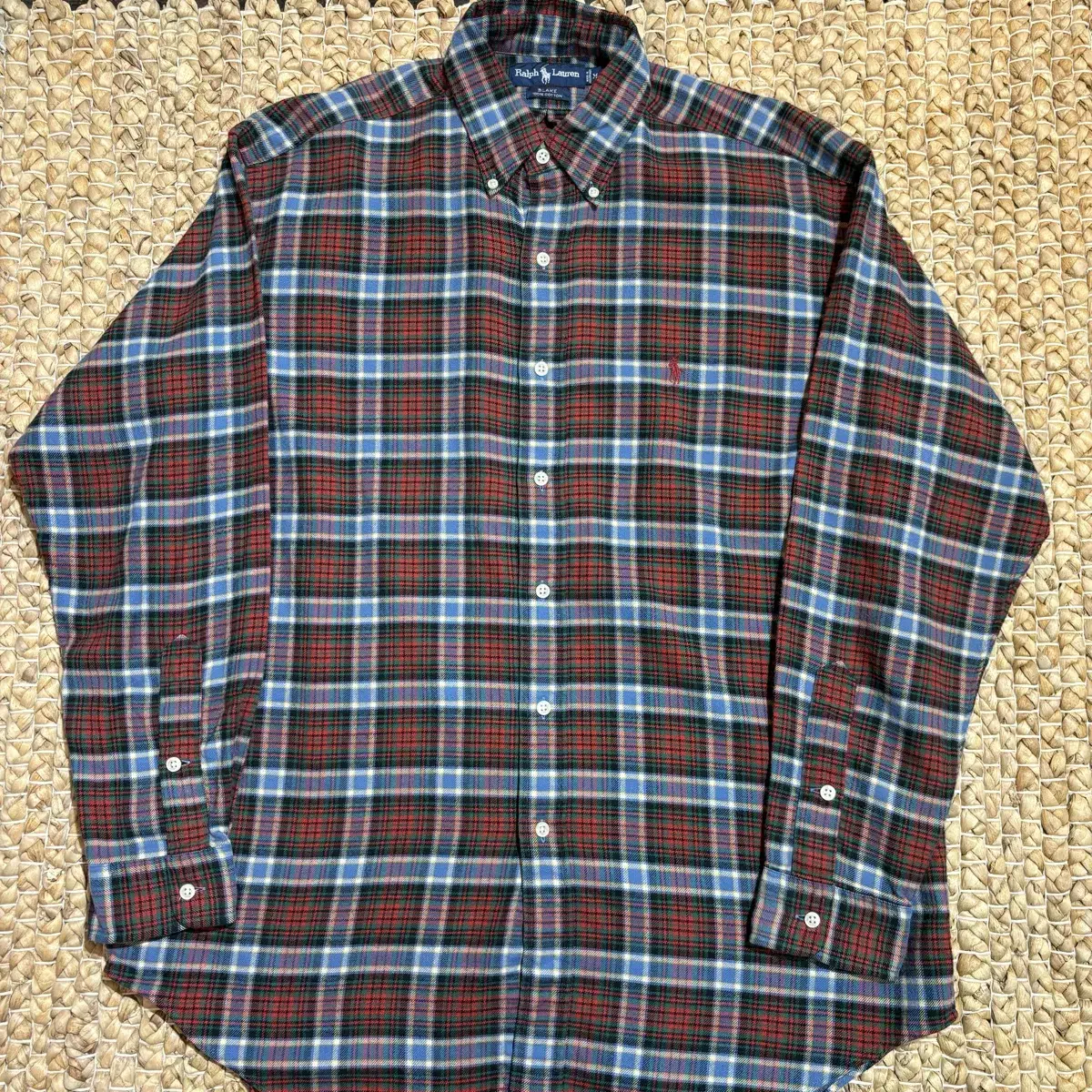 90s Polo Ralph Lauren Flannel Check Shirt (H4240)