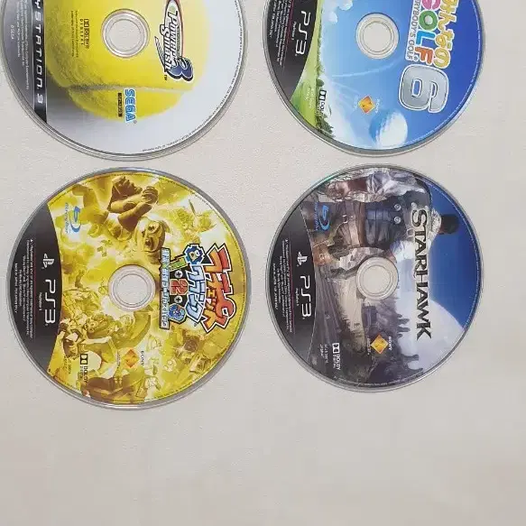 PS3 게임 CD 4개 묶음 판매 (일본판)