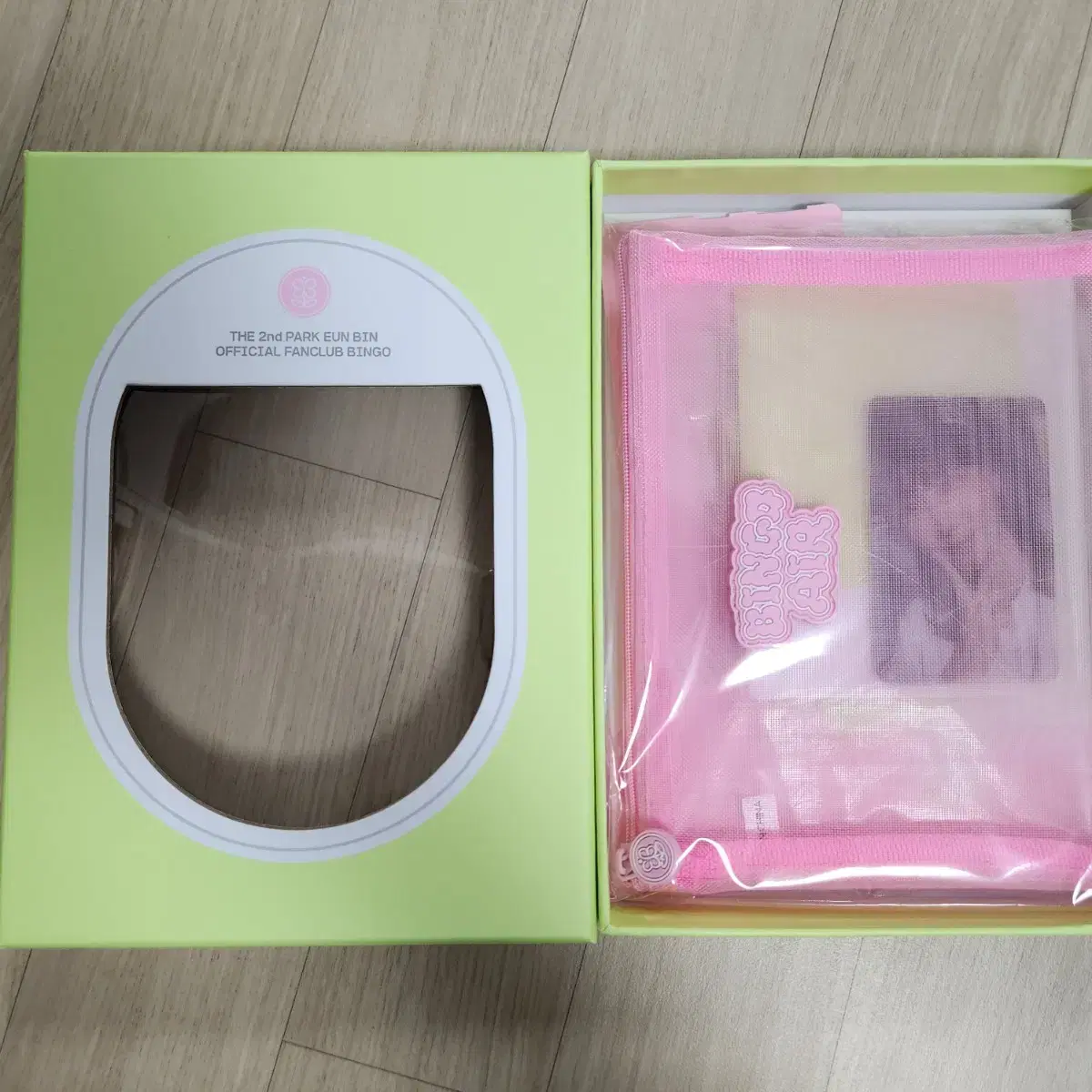 Park Eunbin Fan Club Bingo 2nd Edition kit All Components