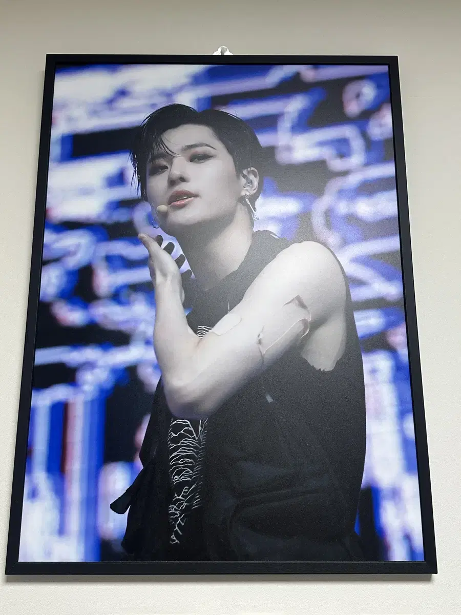 Cho Seungyoun woodz woodz framed A3