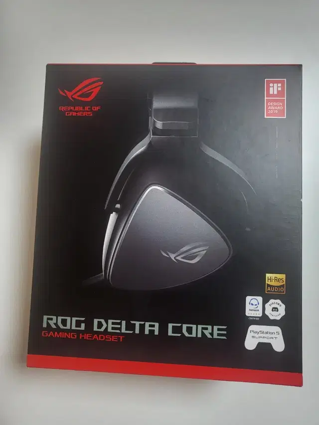 게이밍 헤드셋 (asus ROG delta core) & 헤드셋 백