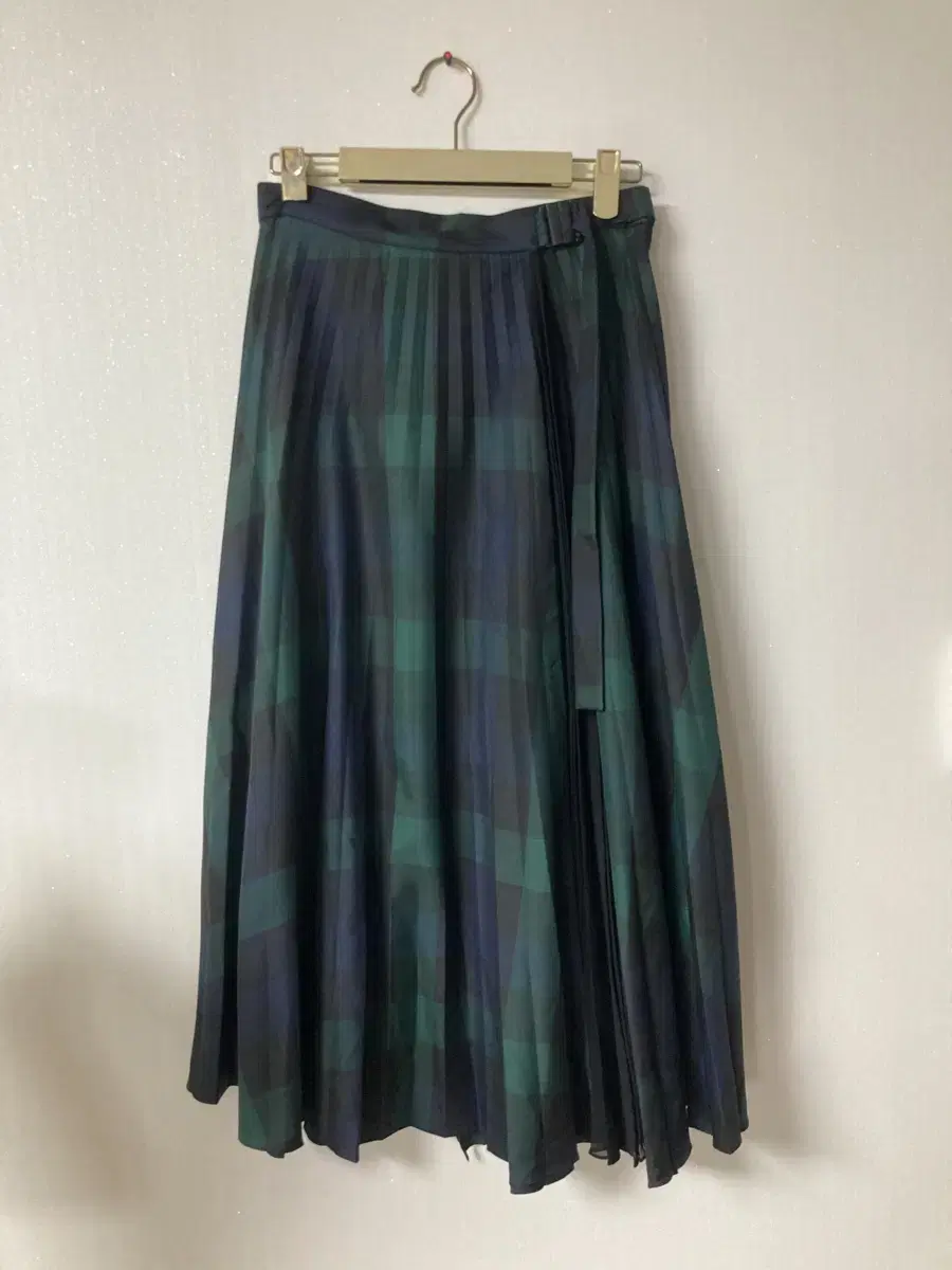 Sandro Check Pleated Skirt 2 sizes