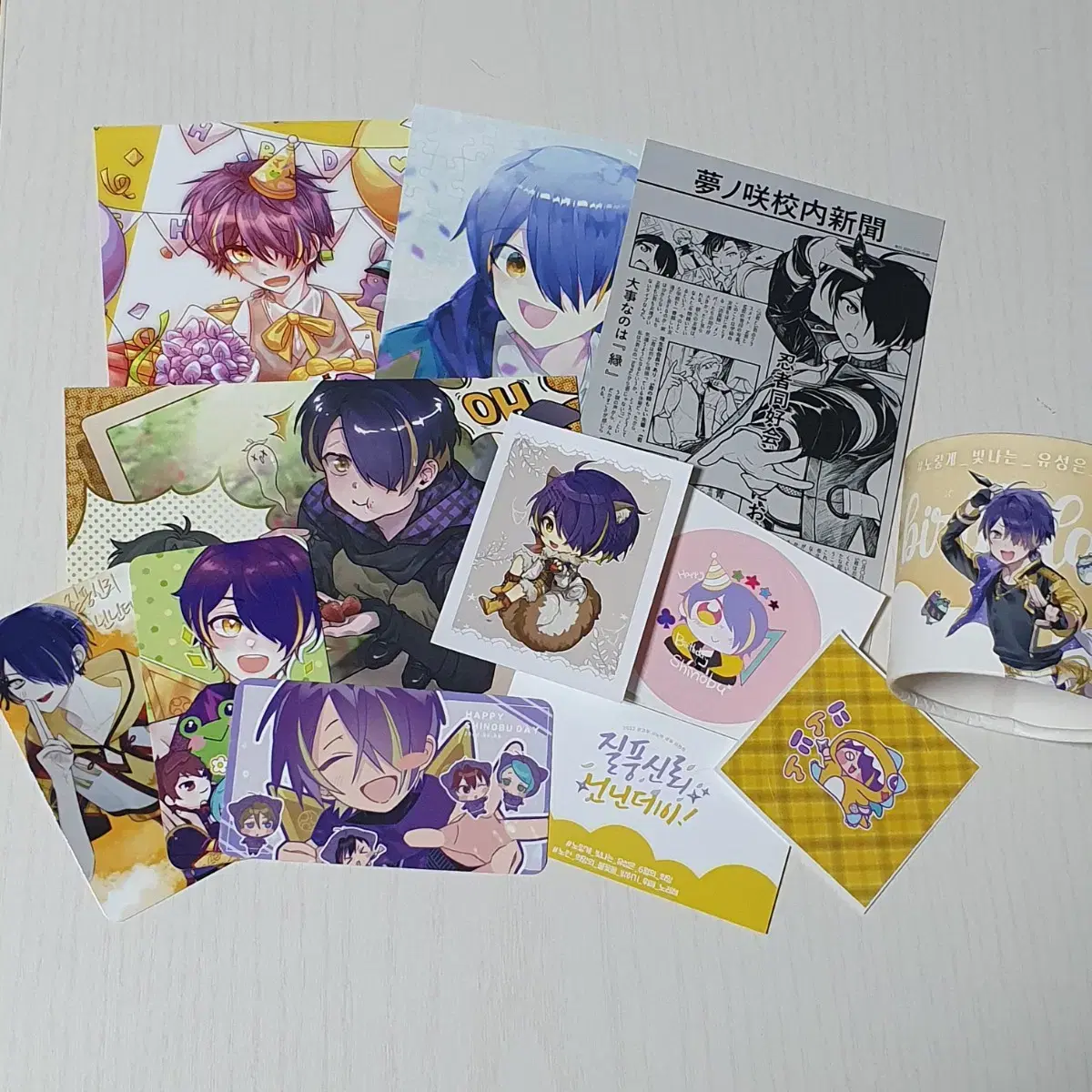 Ensemble Stars Sengoku Shinobu birthday Sankka Jeffre