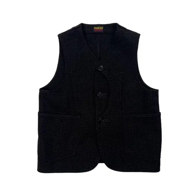 AT LAST CO WOOL HUNTING VEST