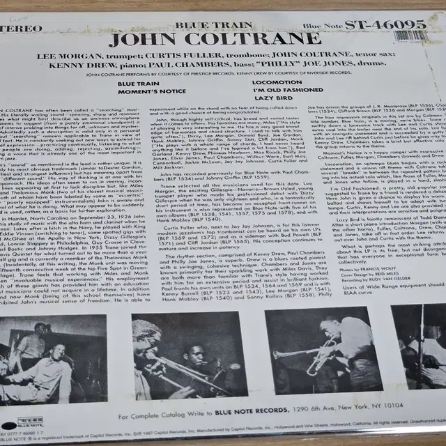 John Coltrane - Blue Train (LP)