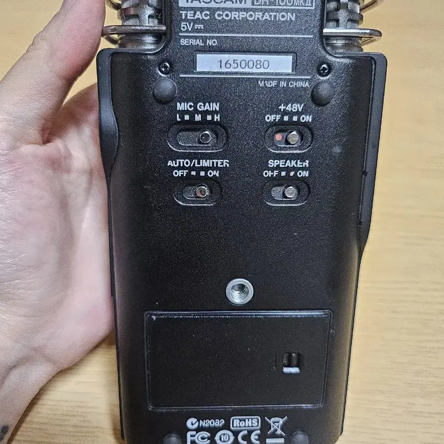 tascam DR-100mk2 핸디레코더