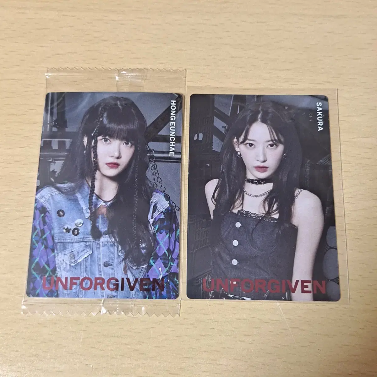 Le Sserafim Japan Wehas Photo Card Sticker