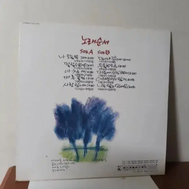 임백천 1989년 가요엘피 바이닐vinyl 가요lp 노영심 김창완 전영록