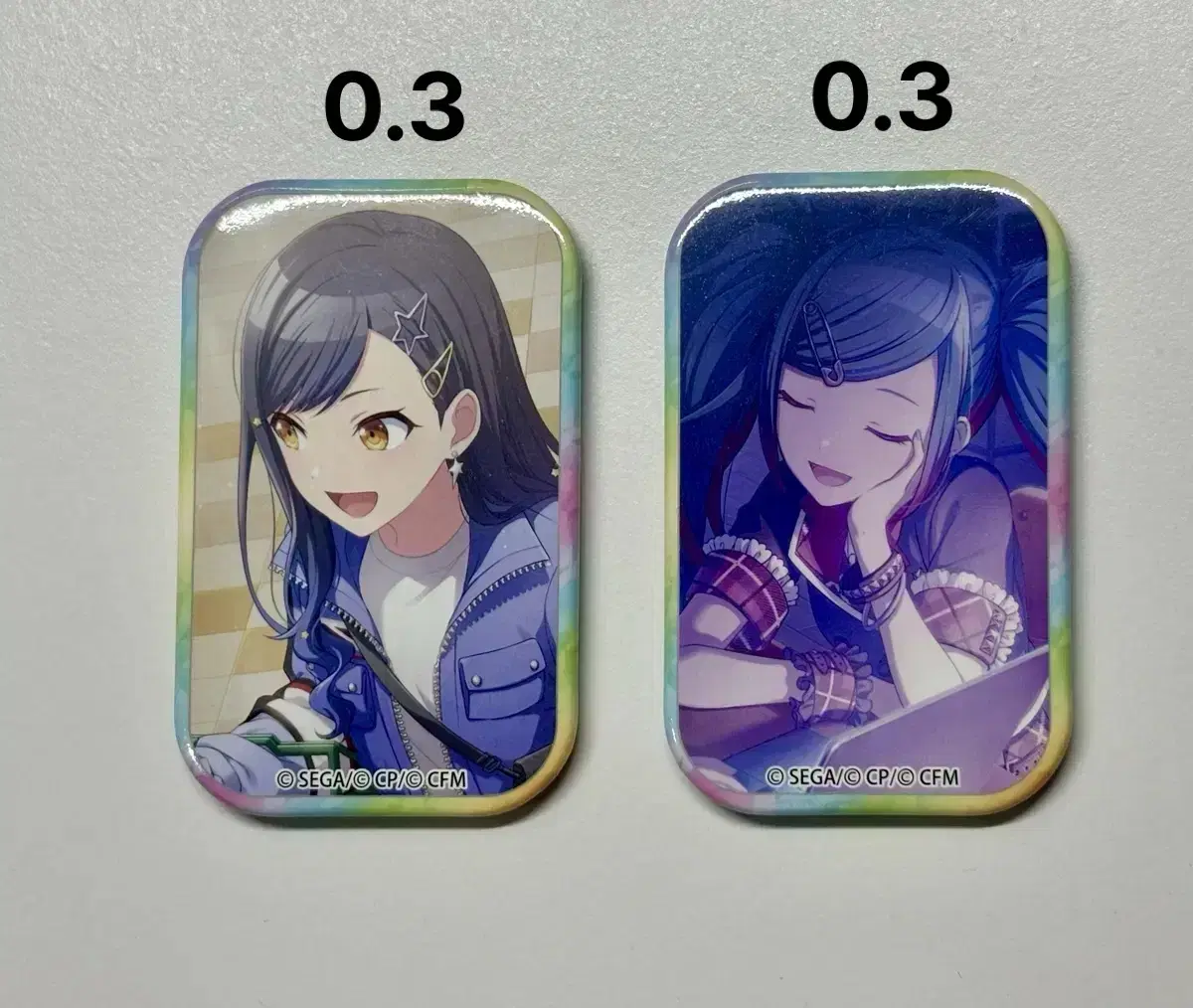 Gyopan) Psekka Shiraan Miku Square Can Badge