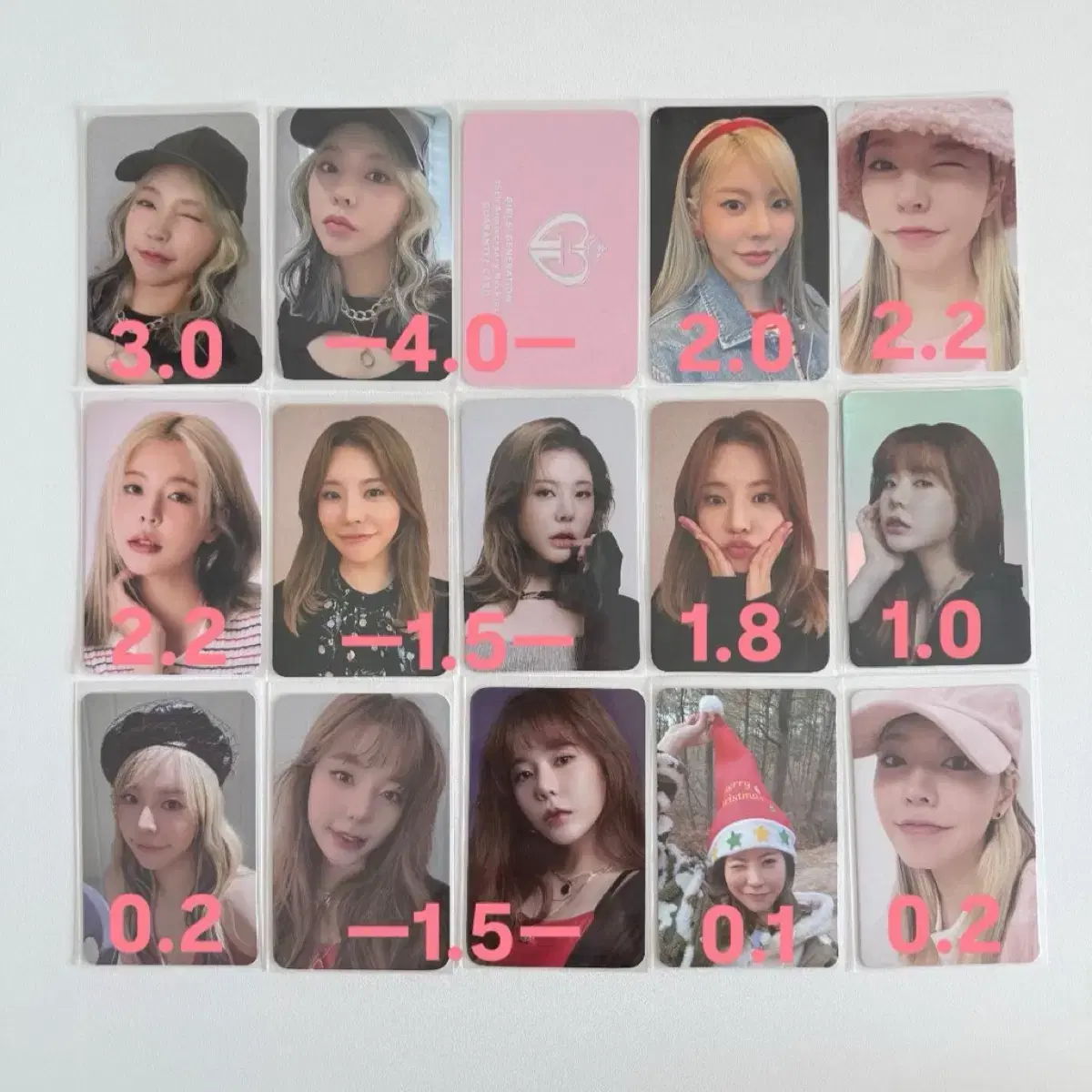 Girls Generation sunny photocard Forever One 15th Anniversary Merchandise SMCU