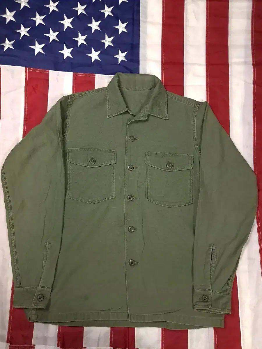 Original 60'S US Army OG-107 Shirt