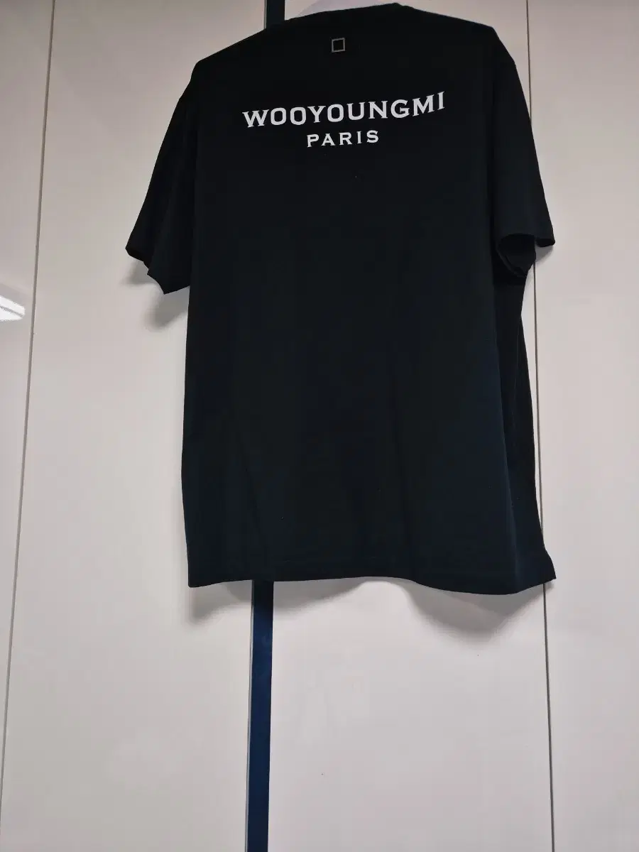 [정품1회착용택보재]wooyoung미 백로고 반팔티 1회착용 Quick sale 52사이즈