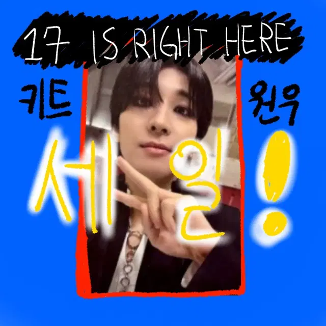 빅세일)세븐틴 is right here 키트 원우 양도