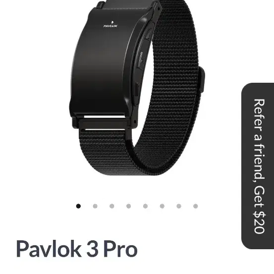 pavlok 3 파블로크 3 전기충격 시계 (기상, 나쁜 습관)