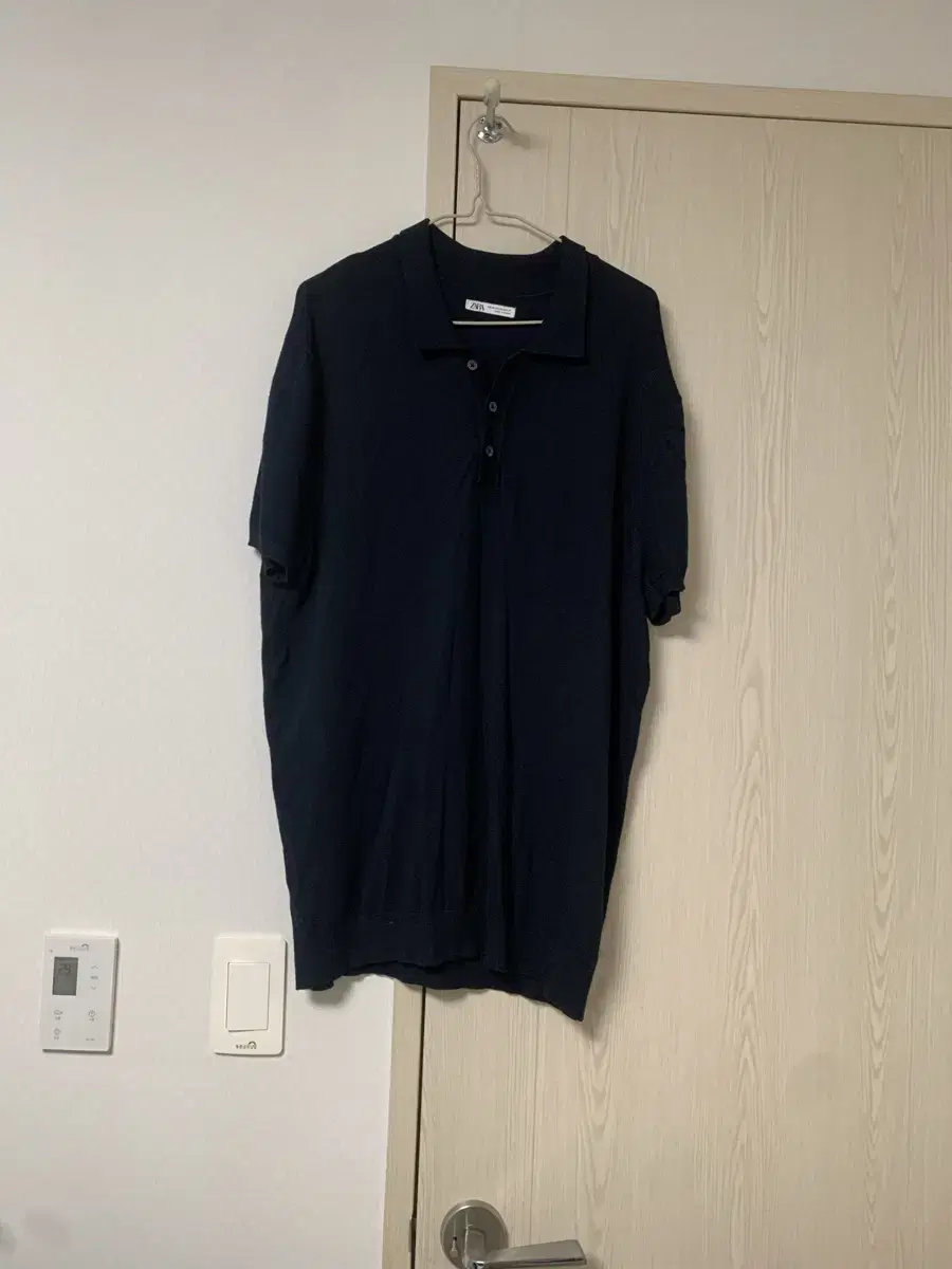 [Closet Clearance] Zara Short Sleeve Knit Navy XL