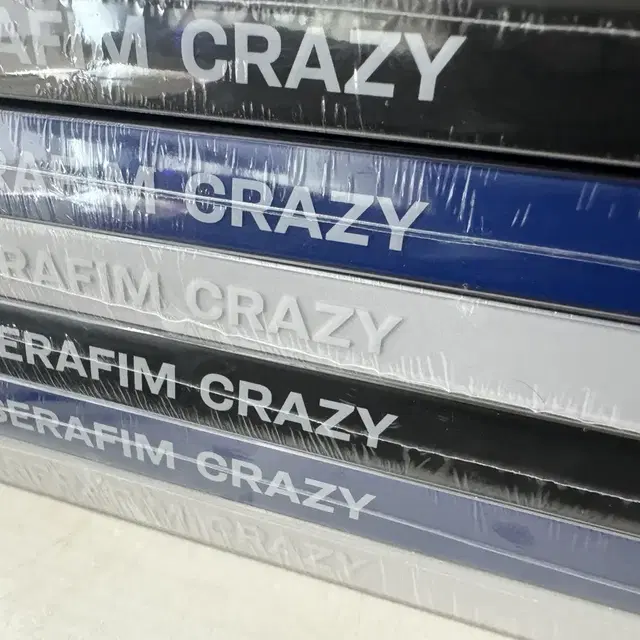 르세라핌 CRAZY 미개봉 앨범 세트