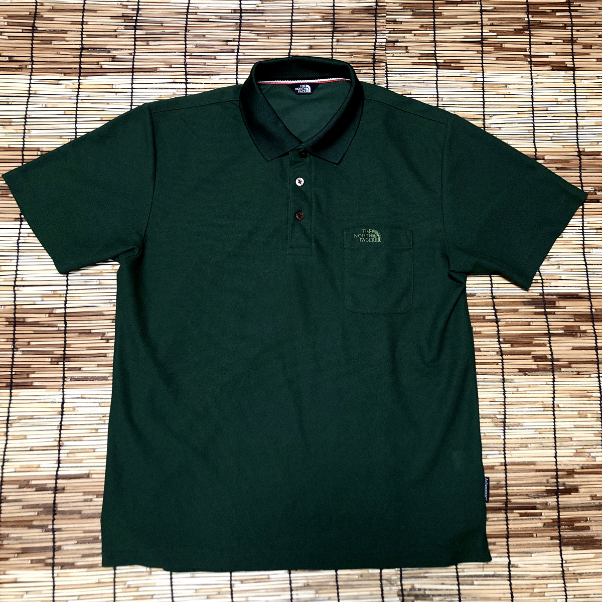 The North Face Khaki Short Sleeve PK Tee