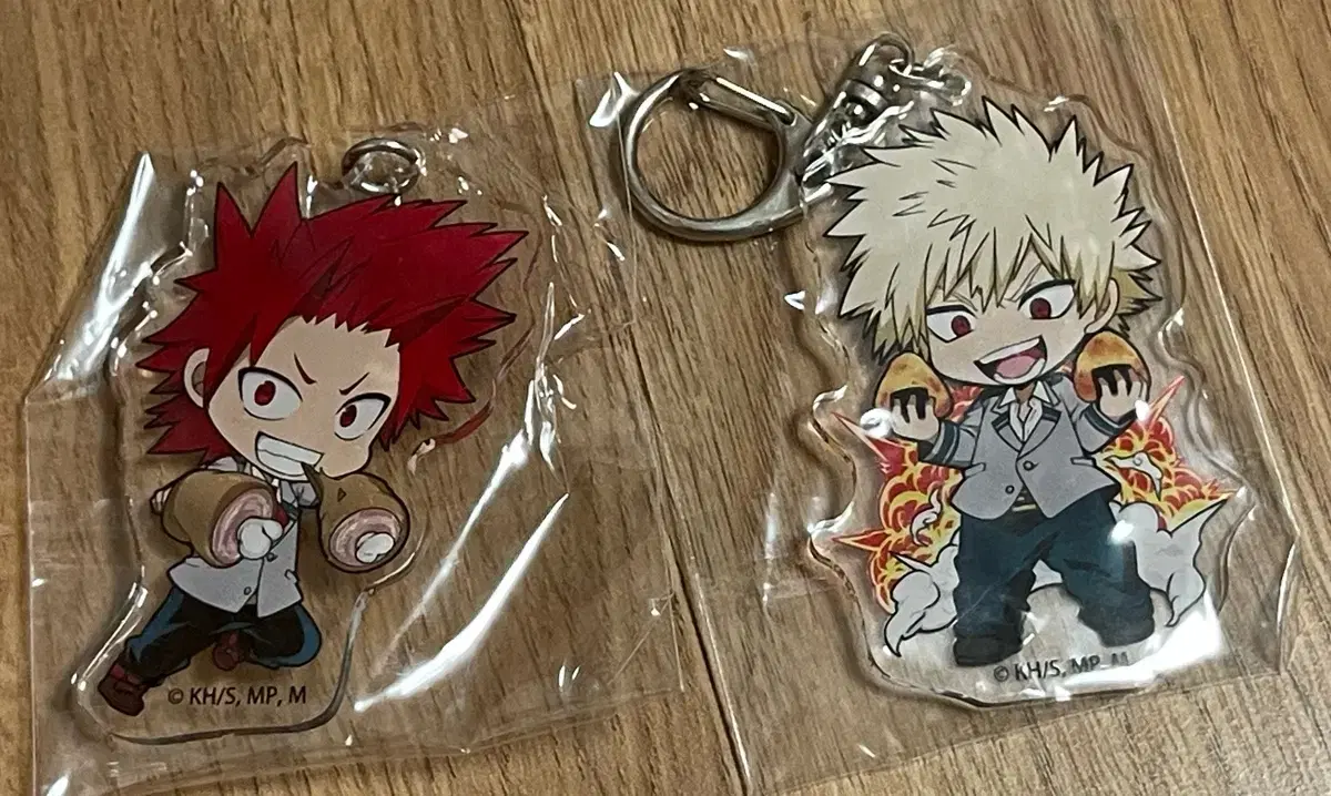 Hiroaka Bakugo Midoriya Animate Collaboration Cafe Keyring