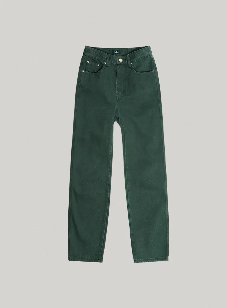 [새상품] 더바넷 bolide green denim pants (S)