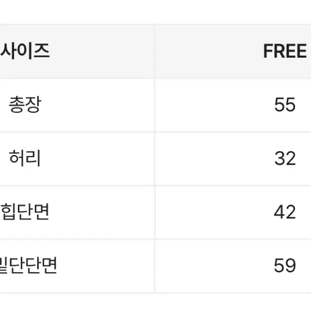 체크 치마 (미착용)