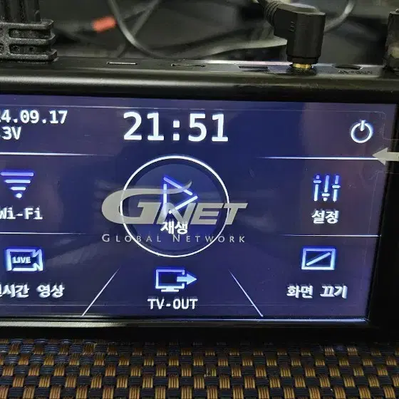 [4채널] 지넷  GQ850 블랙박스 (128GB, WiFi, GPS)