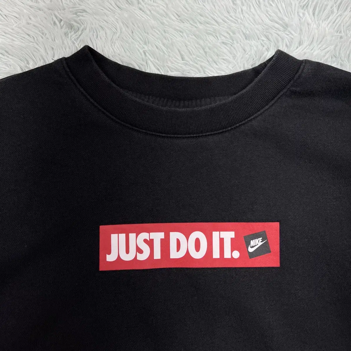 나이키 JUST DO IT 남성 약기모 맨투맨 티셔츠