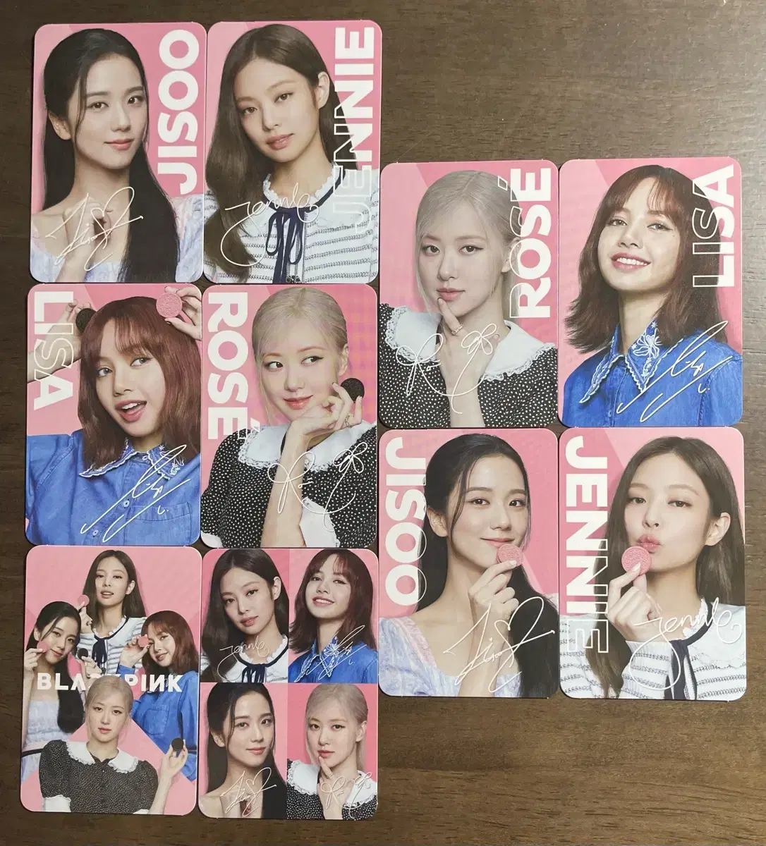 (Simple unsealed) black pink Oreo 4th Prize Photocard